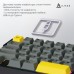 Клавиатура Ajazz AK029 Ice Island Magnetic Switch USB UA White/Blue (AK029-I-WB)