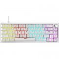 Клавиатура Ajazz AK690 Peach Mist Switch USB UA White (AK690-PM-W)