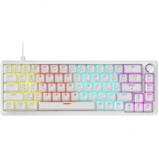 Клавиатура Ajazz AK690 Peach Mist Switch USB UA White (AK690-PM-W)