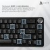 Клавиатура Ajazz AK690 Peach Mist Switch USB UA White (AK690-PM-W)