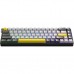 Клавиатура Ajazz AK680 V2 Ice Island Magnetic Switch USB UA Black/Gray/Yellow (AK680-V2-I-BGY)