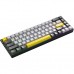 Клавиатура Ajazz AK680 V2 Ice Island Magnetic Switch USB UA Black/Gray/Yellow (AK680-V2-I-BGY)