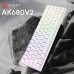 Клавиатура Ajazz AK680 V2 Ice Island Magnetic Switch USB UA White (AK680-V2-I-S-W)
