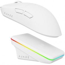 Мишка Ajazz AJ200P Wireless/Bluetooth/USB White (AJ200P-NL-AI-MC-W)