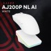 Мишка Ajazz AJ200P Wireless/Bluetooth/USB White (AJ200P-NL-AI-MC-W)