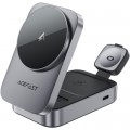 Зарядний пристрій Acefast Wireless QI 3-in-1 22.5W (6974316284079)