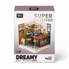 Конструктор Mini House румбокс серії Інтер'єр – Патіо (світло) (8039)