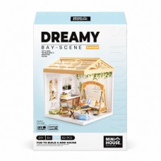 Конструктор Mini House румбокс серии Интерьер – Патио (свет) (8010)