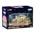 Конструктор JAKI Magical Butterfly Garden 437 Pieces (AK050)