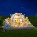 Конструктор JAKI Magical Butterfly Garden 437 Pieces (AK050)