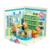 Конструктор JAKI Mini Super Town Capybara Aquarium Shop 305 pieces (FK023)