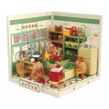Конструктор JAKI Mini Super Town Capybara Grocery Store 294 pieces (FK015)