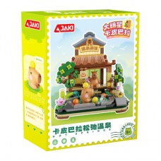Конструктор JAKI Capybara Relaxation Hot Springs 264 Pieces (GK001)