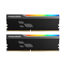 Модуль памяти для компьютера DDR4 32GB (2x16GB) 3600 MHz Onyx Black RGB Prologix (PRO32GB3600YBR4K)