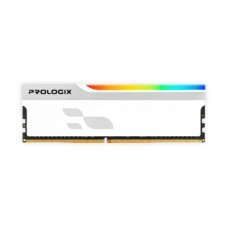 Модуль пам'яті для комп'ютера DDR5 16GB 5600 MHz Onyx White RGB Prologix (PRO16GB5600YWR5)