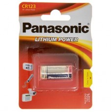 Батарейка Panasonic CR 123 * 1 LITHIUM (CR-123AL/1BP)