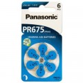 Батарейка Panasonic PR44 / PR675 (1.4V) * 6 (PR-675H/6LB)