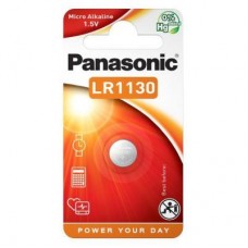 Батарейка LR-1130 (389, V10GA, AG10, RW49, G10, GP89A, LR54) Panasonic (LR-1130EL/1B)