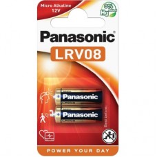 Батарейка Panasonic LRV08 (A23, MN21, V23) Alkaline * 2 (LRV08L/2BE)