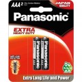Батарейка AAA (R3) Extra Heavy Duty вугільно-цинкова 2pcs Blister Panasonic (R03PT/2B)
