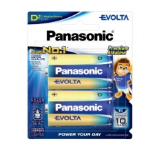 Батарейка D (LR20) Evolta щелочная 2pcs Blister Panasonic (LR20EG/2B)