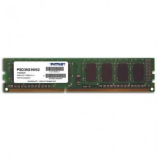 Модуль пам'яті для комп'ютера DDR3 8GB 1600 MHz Patriot (PSD38G16002)