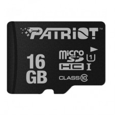 Карта пам'яті Patriot 16GB microSDHC class 10 UHS-I LX (PSF16GMDC10)