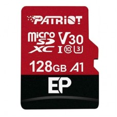 Карта памяти Patriot 128GB microSDXC class 10 UHS-I/U3 EP A1 (PEF128GEP31MCX)