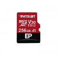 Карта пам'яті Patriot 256GB microSDXC class 10 UHS-I/U3 EP A1 (PEF256GEP31MCX)