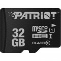 Карта памяти Patriot 32GB microSD class10 UHS-I (PSF32GMDC10)