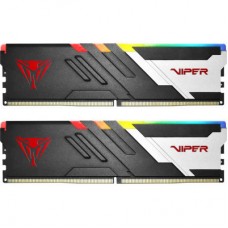 Модуль памяти для компьютера DDR5 32GB (2x16GB) 6400 MHz Viper Venom RGB Patriot (PVVR532G640C32K)