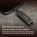 USB флеш накопитель Patriot 128GB Rage R550 Matte Black USB 3.2/Type-C (PE128GR550DSAD)