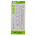 Сетевой фильтр питания Patron 10 m3*1mm2 (SP-10510) 5 розеток BLACK (EXT-PN-SP-10510)