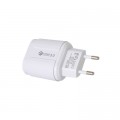Зарядное устройство Patron USB QC3.0 2.4A white (PN-QC3-220V-W)