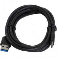 Дата кабель USB 3.0 AM to USB-C 2.0m black Patron (CAB-PN-USB3-TYPEC-2M)
