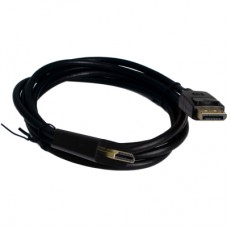 Кабель мультимедийный DisplayPort M to HDMI M 1.8m 4K60Hz black Patron (PN-DP-HDMI-18)