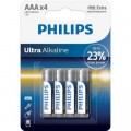 Батарейка Philips AAA LR03 Ultra Alkaline * 4 (LR03E4B/10)