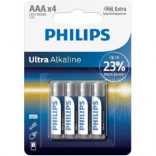 Батарейка Philips AAA LR03 Ultra Alkaline * 4 (LR03E4B/10)