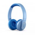 Навушники Philips Kids TAK4206 On-ear Colored light panels Wireless Blue (TAK4206BL/00)