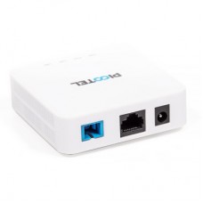 Опто-волоконне обладнання Picotel Абонентський термінал PU-X910 EPON/GPON, 1xSC/UPC, 1x10/100/1000Base-T, 12V DC, cdata f501 (PU-X910)