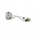 Дата кабель USB 2.0 to Lightning 2.0m 2A magnetic nylon silver Pipo (18169)