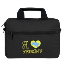 Сумка для ноутбука Porto 12'' PN12 LoveUkraine Black (PN12BK_LoveUkr)