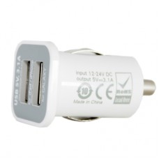 Зарядний пристрій PowerPlant 2*USB, 3.1A (DV00DV5036)