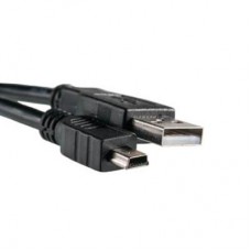 Дата кабель USB 2.0 AM to Mini 5P 1.5m PowerPlant (KD00AS1244)