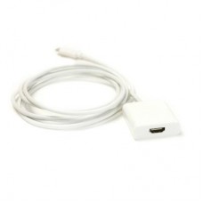 Кабель мультимедийный USB Type-C to HDMI F 1.8m PowerPlant (KD00AS1271)