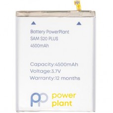 Акумуляторна батарея PowerPlant Samsung Galaxy S20 Plus (EB-BG985ABY) 4500mAh (SM170777)