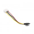 Кабель живлення MOLEX-SATA (CC-SATA-PS) 0.15m PowerPlant (CA910953)