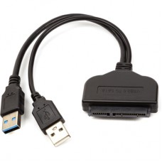Переходник 2*USB 3.0 to SATA III, 15 cm PowerPlant (CA913138)