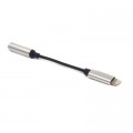 Переходник Lightning to Jack 3.5 mm, 0.1 m PowerPlant (CA910366)