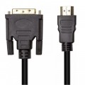 Кабель мультимедийный HDMI (M) to DVI (M), 1.8m PowerPlant (CA912568)